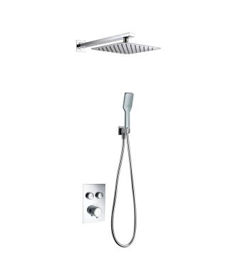 Termostático Empotrar 2 Vias Pared Pulsar