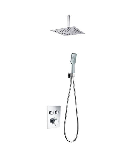 Termostático Empotrar 2 Vias Techo Pulsar