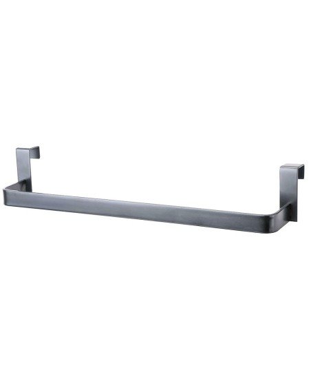Toallero Lateral Sin Taladros 36 Cm Antracita