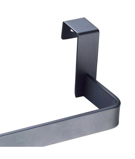 Toallero Lateral Sin Taladros 36 Cm Antracita