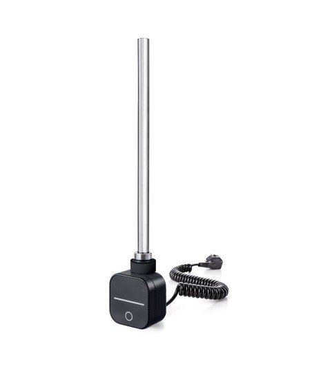 Radiador Secatoallas Electrico Step Negro mate 1200X500 Wies