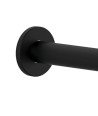 Brazo Ducha Redondo Pared 40 Cm Negro mate