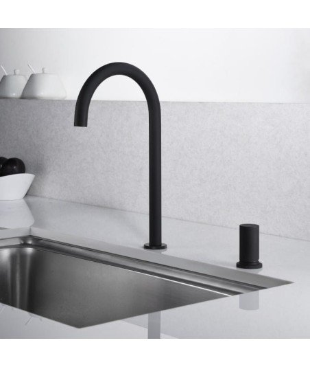 Grifo negro de cocina Manacor IMEX