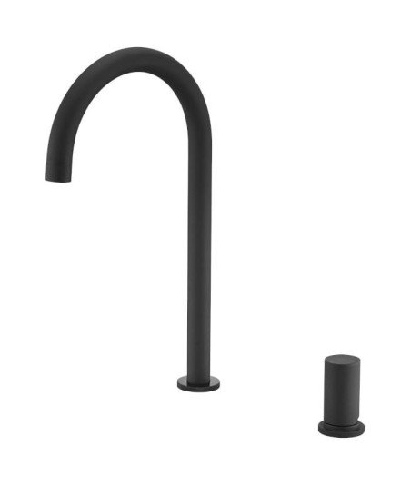 Grifo negro de cocina Manacor IMEX