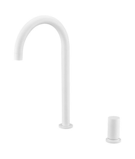 Grifo blanco de cocina Manacor IMEX