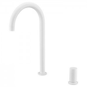 Grifo blanco de cocina Manacor IMEX