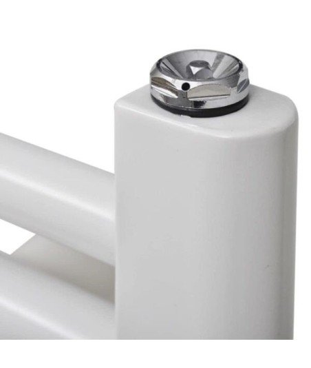Set Soportes Radiador Secatoallas Blanco mate