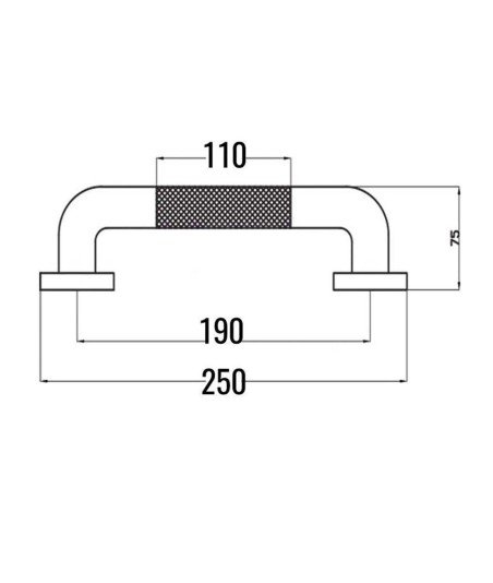 Asa De Seguridad 25 Cm Antideslizante