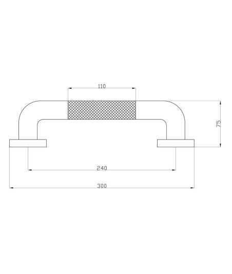 Asa De Seguridad 30 Cm Antideslizante