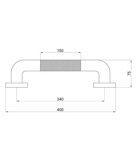Asa De Seguridad 40 Cm Antideslizante