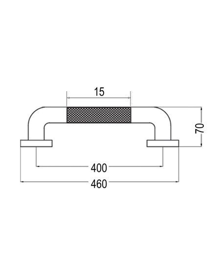 Asa De Seguridad 40 Cm Antideslizante