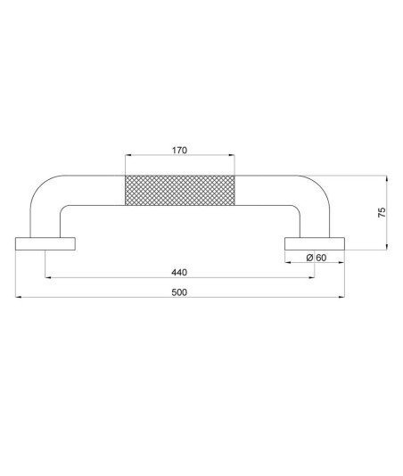 Asa De Seguridad 50 Cm Antideslizante
