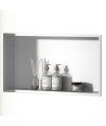 Hornacina De Ducha Rectangular Blanco mate Mate 60X30