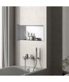 Hornacina De Ducha Rectangular Blanco mate Mate 60X30