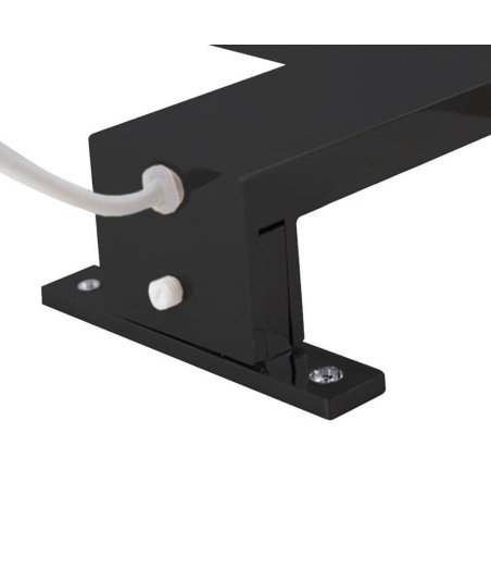 Aplique Led 30 Cm Basic 8W Negro mate