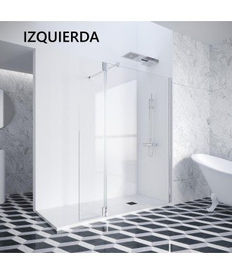 Mampara de ducha fija más abatible Hada plus | Profiltek