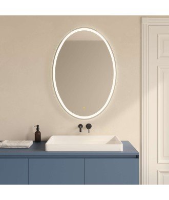 Espejo oval 100x70