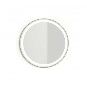 Espejo circular 80ø - verde...