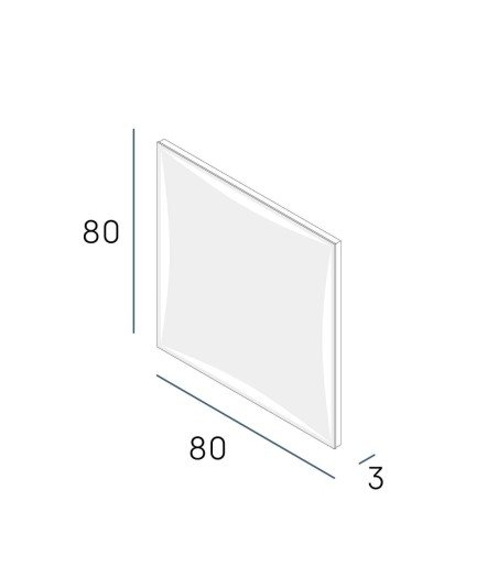 Espejo lexus 80x80