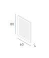 Espejo vitara plus 50x90