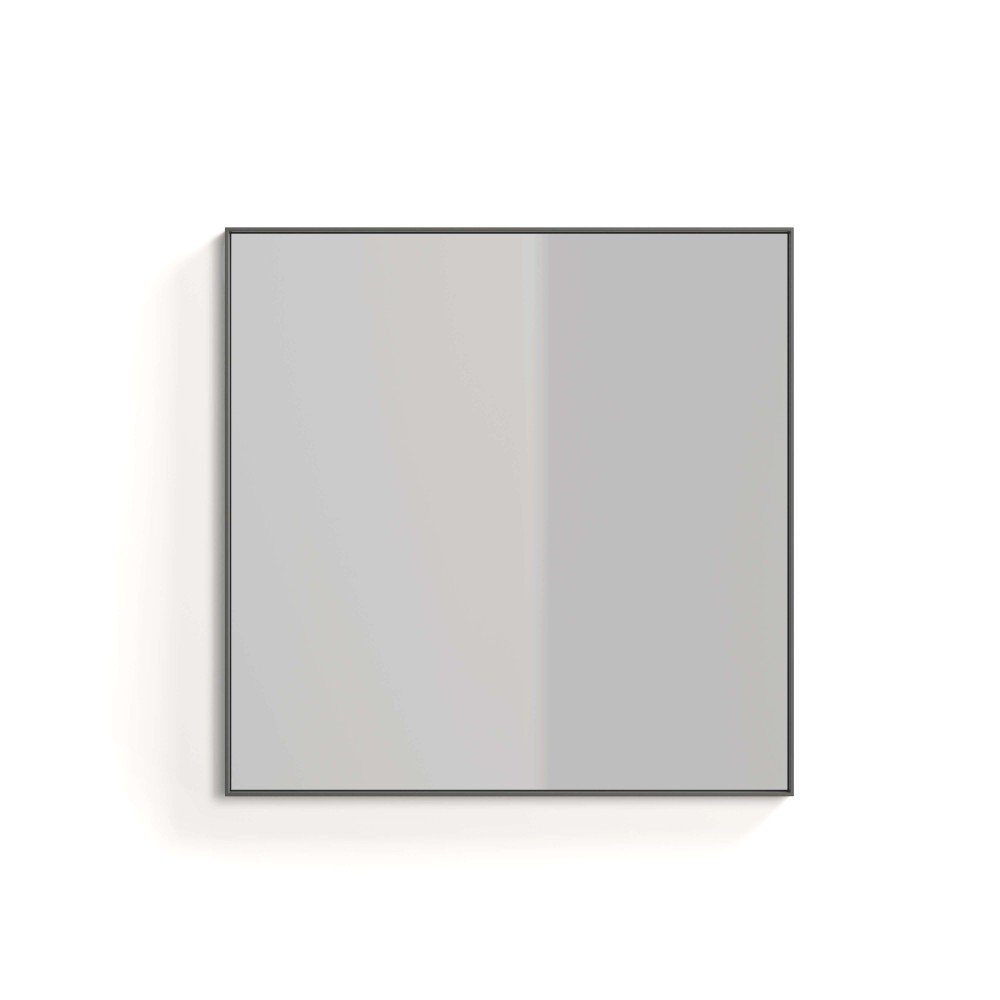 Espejo mix 80x80 inox cepillado