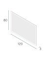 Espejo white 120x70