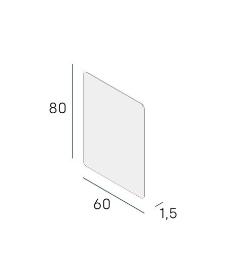 Espejo green 60x80
