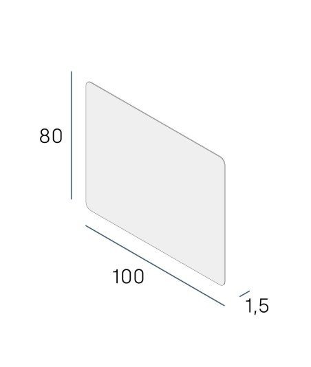 Espejo green 100x80