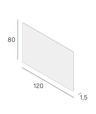Espejo green 120x80