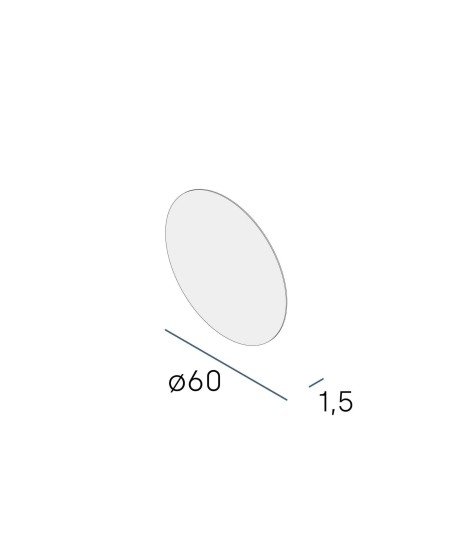 Espejo alvero 60ø