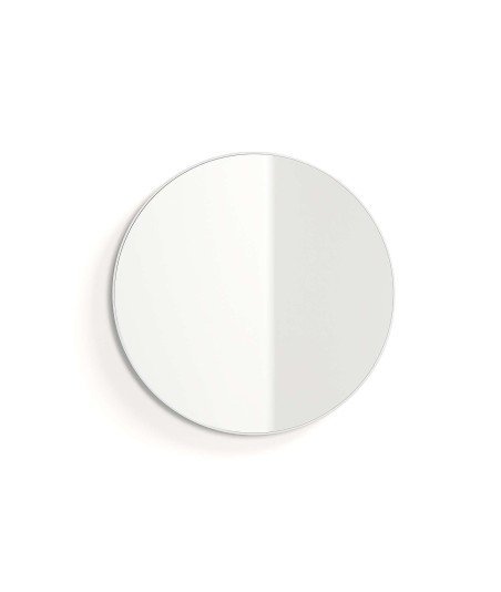 Espejo alba 80ø inox cepillado
