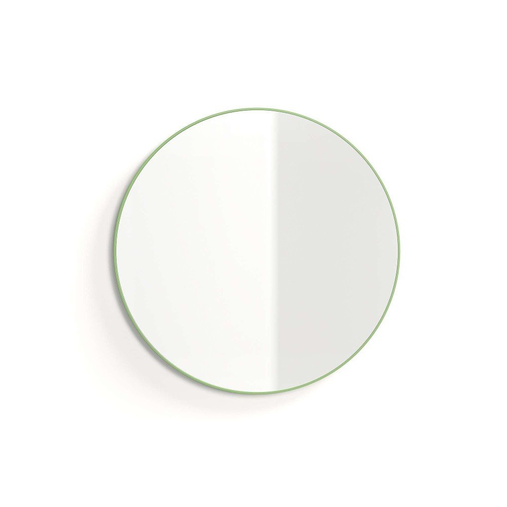 Espejo alba 80ø verde reseda