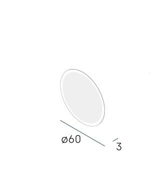 Espejo moon 60ø