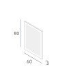 Espejo bria plus 60x80