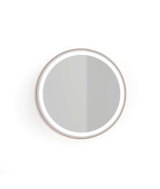 Espejo circular 70ø terracota