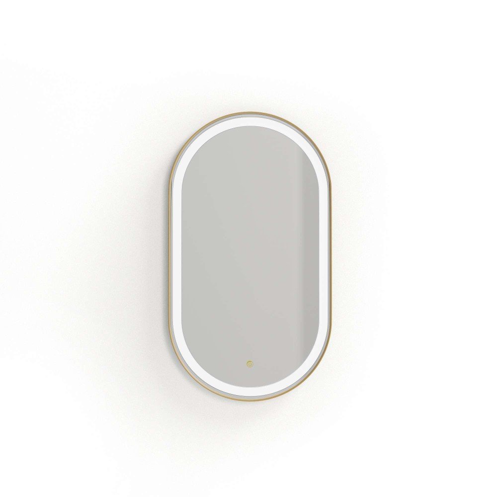 Espejo dante 50x90 oro cepillado