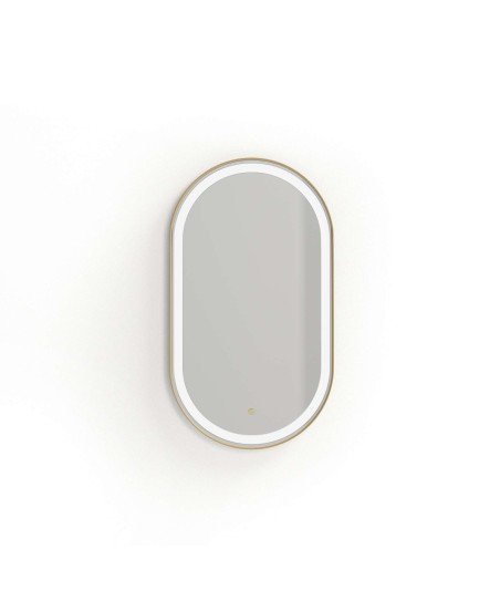Espejo dante 50x90 oro cepillado