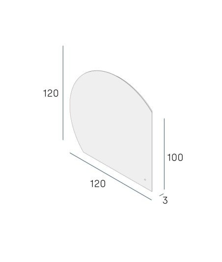 Espejo hula 100ø