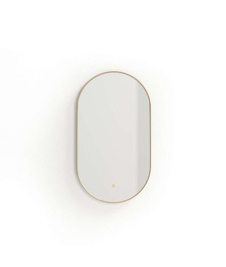 Espejo swing 50x90 oro cepillado