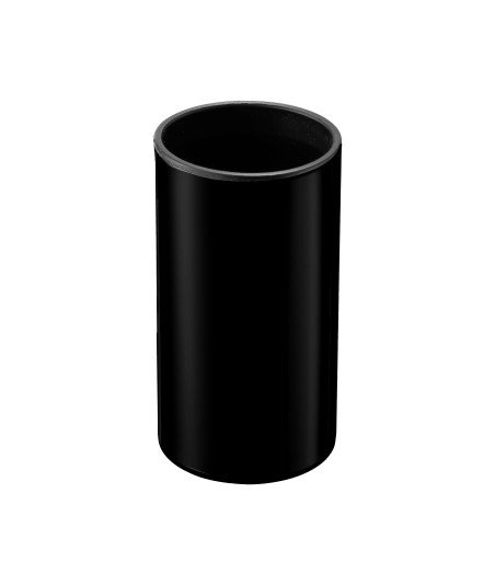 Portacepillos sobremesa - negro mate