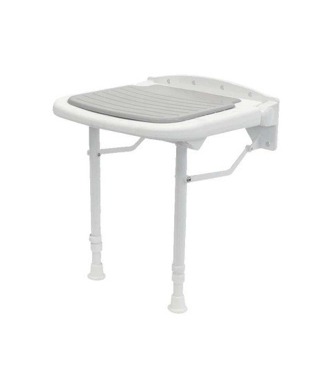 ASIENTO DUCHA ABATIBLE - BLANCO