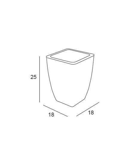 PAPELERA 5L - BLANCO