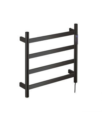 Toallero Eléctrico negro mate 47,5 cm - 01881081