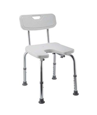ASIENTO DUCHA ALUMINIO - PULIDO MATE