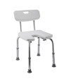 ASIENTO DUCHA ALUMINIO - PULIDO MATE