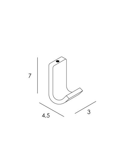 PERCHA - CROMO