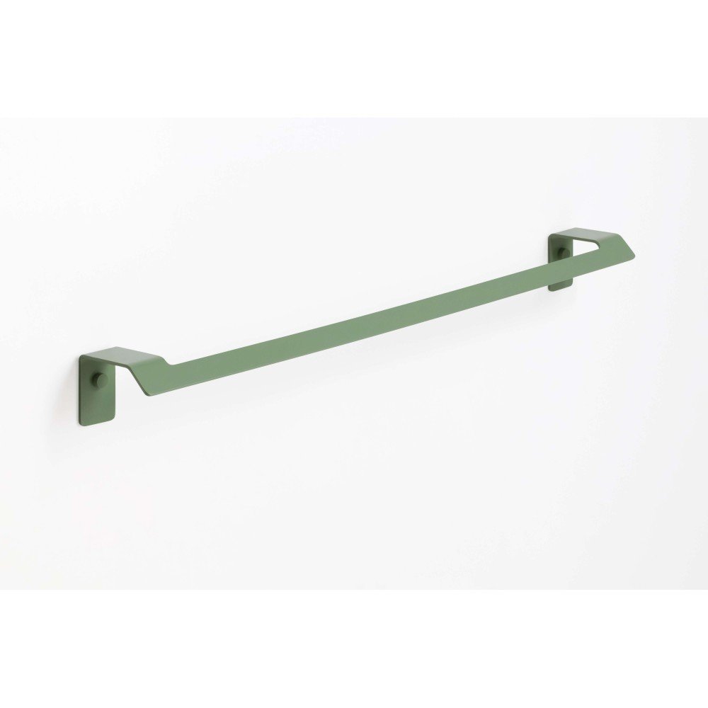 Toallero barra 60 cm - verde reseda