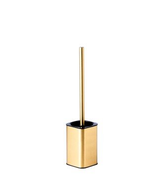 Escobillero de pared - oro cepillado pvd