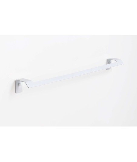 Toallero barra 60 cm adh - blanco mate