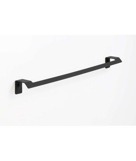 Toallero Barra 60 Cm Adhesivo - Negro Mate 02361081